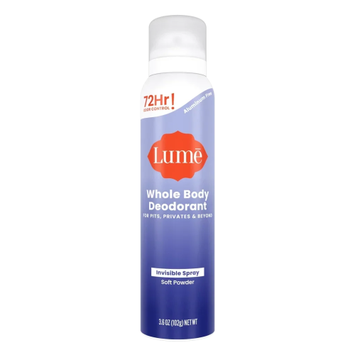 Lume Spray Deodorant Soft Powder